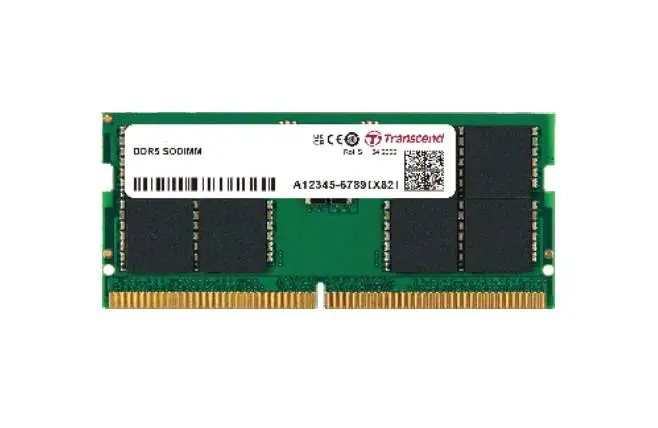 Памет Transcend 8GB JM DDR5 5600 SO-DIMM 1Rx16 1Gx16 CL46 1.1V - JM5600ASG-8G