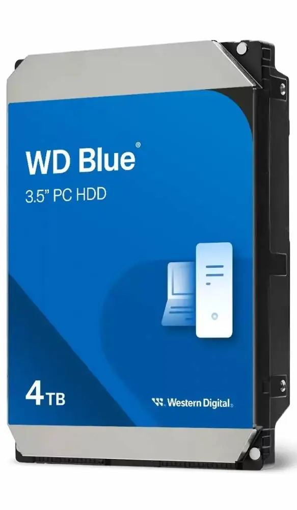 Хард диск WD Blue 4TB, 5400rpm 256MB, SATA3 - WD40EZZX