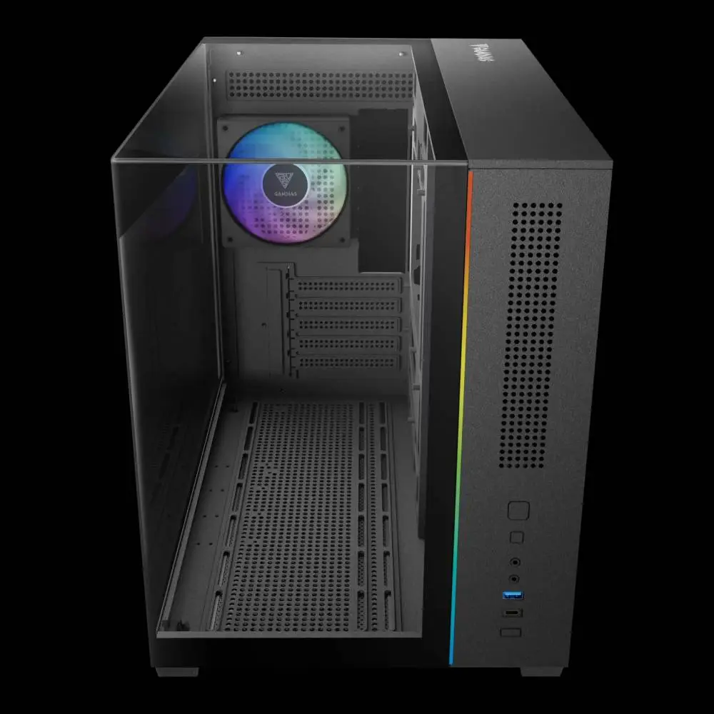Кутия Gamdias ATLAS M3M A-RGB, Case mATX, USB-C