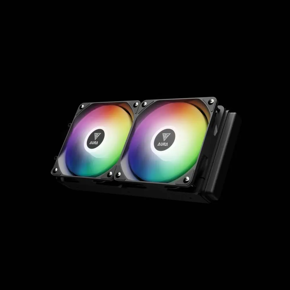 Водно охлаждане Gamdias AURA GL240 DIGITAL, Digital Display, aRGB, Water Cooling 240mm