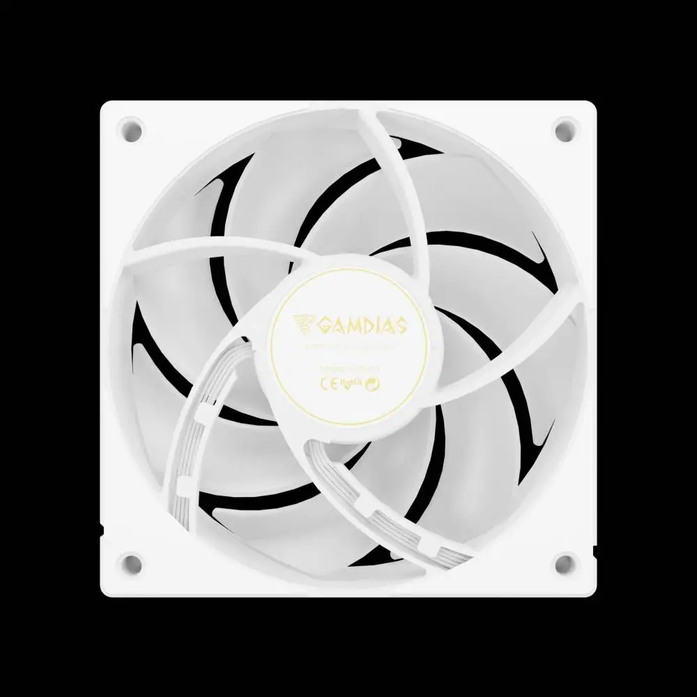 Водно охлаждане Gamdias AURA GL360 v2 WH aRGB Water Cooling 360mm