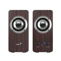Genius тонколони Speakers 2.0 - SP-HF400 - 10W RMS, Dark Brown