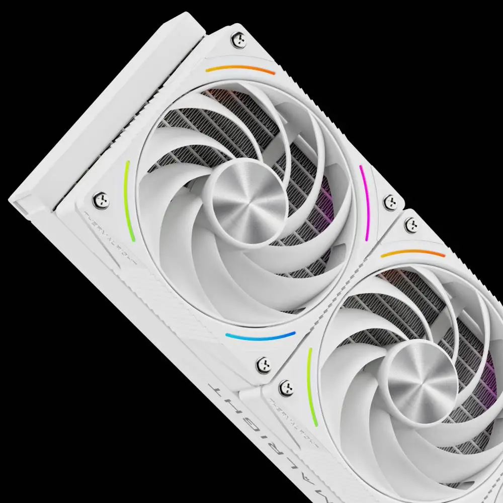 Водно охлаждане Thermalright Vision 360 Turbo ARGB White Water Cooling Rainbow, 6.67 inch Curve OLED Display