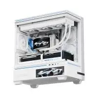 Водно охлаждане Thermalright Vision 360 Turbo ARGB White Water Cooling Rainbow, 6.67 inch Curve OLED Display