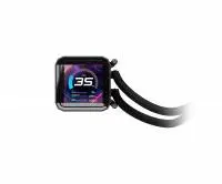 Водно охлаждане Asrock Phantom Gaming 360 LCD, 360mm, ARGB, LCD Display, AIO Cooler