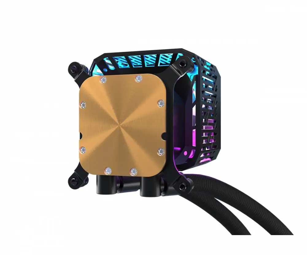 Водно охлаждане Asrock Phantom Gaming 360 LCD, 360mm, ARGB, LCD Display, AIO Cooler