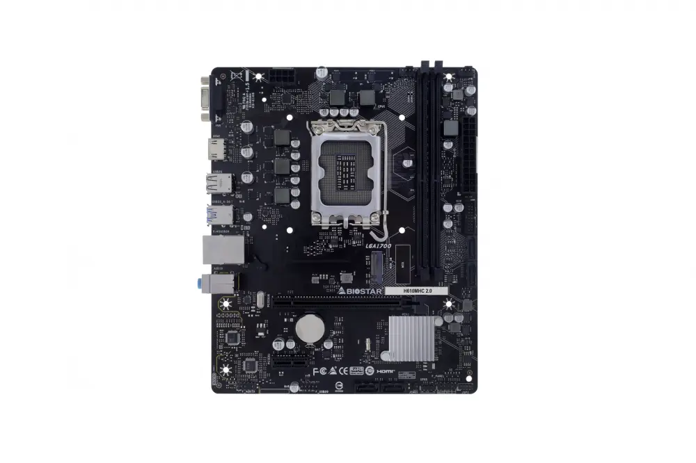 Дънна платка BIOSTAR H610MHC 2.0 DDR4 LGA1700
