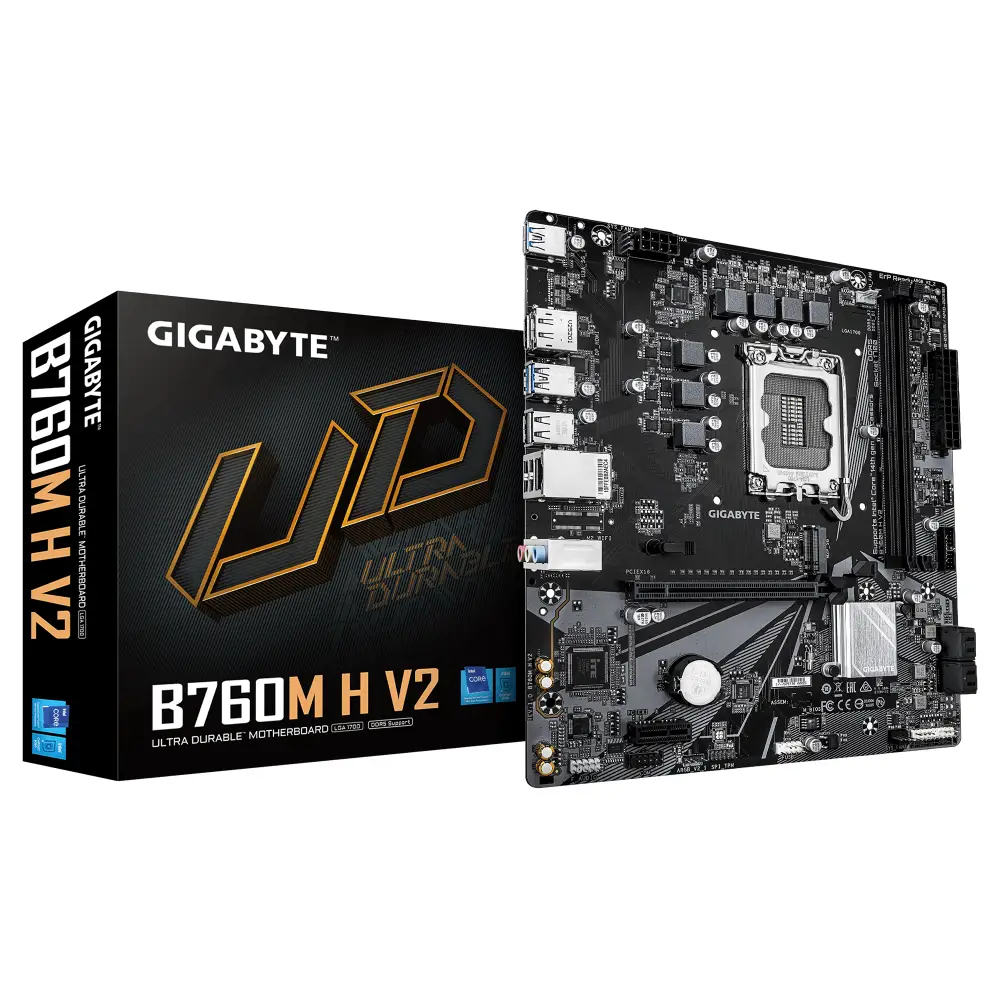 Дънна платка GIGABYTE B760M H V2 DDR5 LGA1700