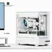 Thermalright кутия Case mATX - TL-M10 White - 4 x 120 mm ARGB included, USB-C