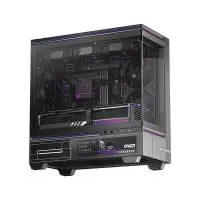 Thermalright кутия Case mATX - TL-M10 Vision Black - 4 x 120 mm ARGB included, 9.16 inch LCD Display, USB-C