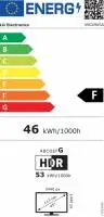 Монитор LG 45GX90SA-B, 44.5", OLED UltraGear 21:9 Curved Smart, WQHD (3440x1440), 240Hz, 0.03 ms, HDR 400, Free-sync, G-Sync, USB-C, PD 65W, HDMI, DP, PBP, Speakers 7W x2, Bluetooth, Black