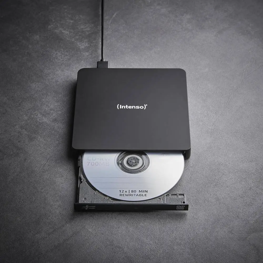 Записващо устройство Slim Intenso EOD400D, външно/external usb 3,2, черно