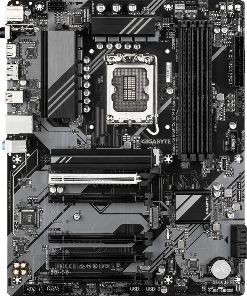 Дънна платка Gigabyte B760 DS3H WIFI6E GEN5 LGA1700
