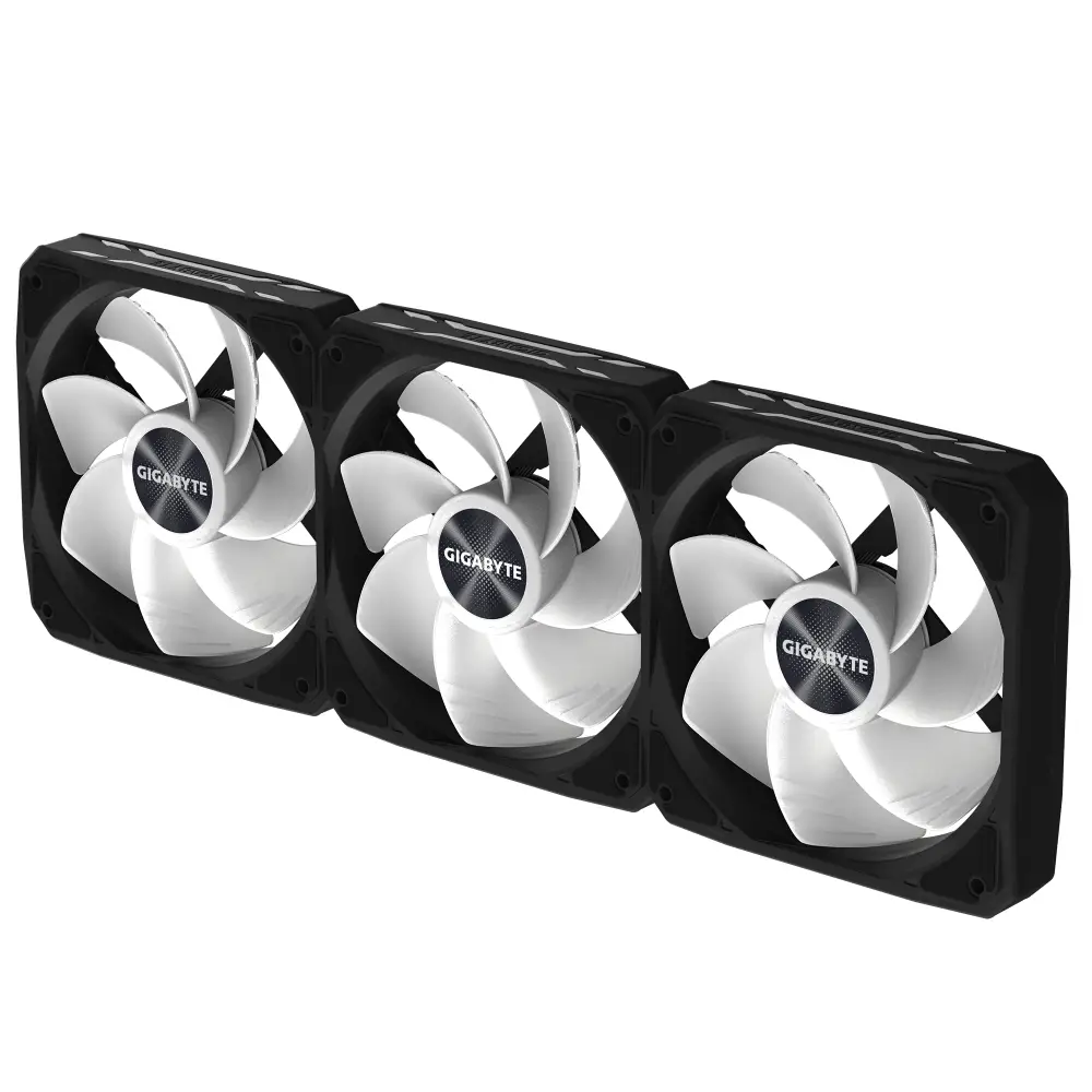 Вентилатори GIGABYTE AORUS EZ CHAIN RVS FAN 120 ARGB, 3-Pack