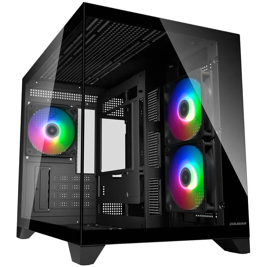 Кутия COUGAR FV150 Mini RGB Black - CGR-2QA6B-RGB 