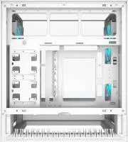 Кутия COUGAR OmnyX Mid-Tower Case White - CGR-2WA3W-RGB