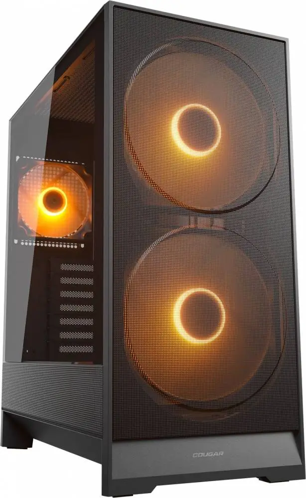 Кутия COUGAR AIRFACE 180 Black - CGR-5VA4B-RGB