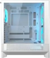 Кутия COUGAR AIRFACE 180 Mid-Tower Case White - CGR-5VA4W-RGB