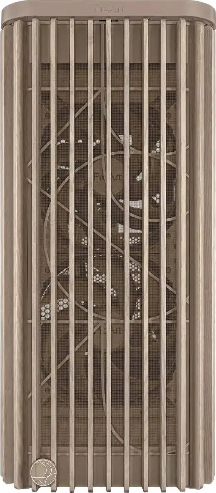 Кутия ASUS ProArt PA401 Wood Edition Beige - Mesh Panel