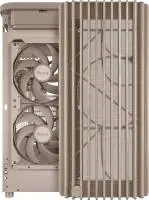 Кутия ASUS ProArt PA401 Wood Edition Beige - Mesh Panel