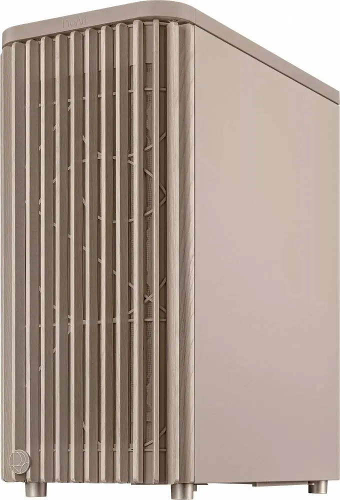 Кутия ASUS ProArt PA401 Wood Edition Beige - Mesh Panel