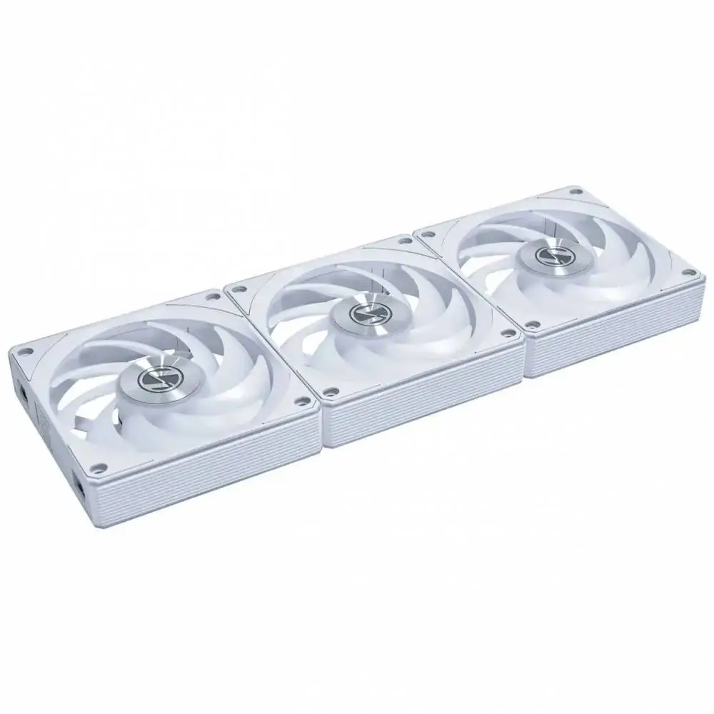 Вентилатори 3бр Lian Li UNI FAN CL Wireless ARGB PWM - 120 mm Бели + Контролер