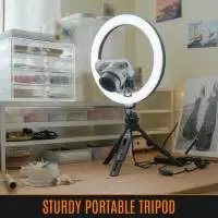 Streamplify стрийминг осветление Streaming LIGHT 10 With Tripod - SPIR-LZ10112.11