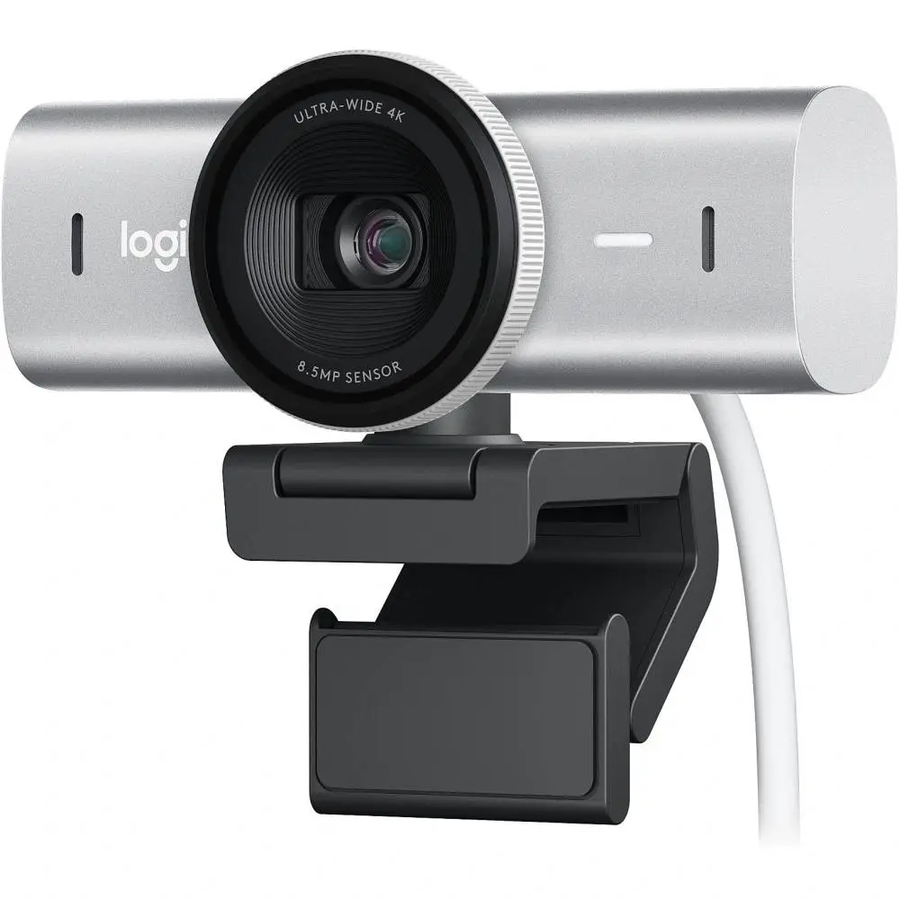 Уеб камера Logitech MX Brio B2C Pale Grey - 960-001554