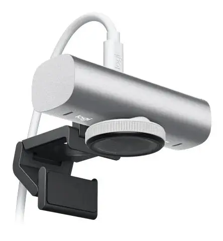 Уеб камера Logitech MX Brio B2C Pale Grey - 960-001554