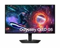 Монитор SAMSUNG Odyssey OLED G5 G50SF, 27" QD-OLED WQHD (2560x1440) 180Hz, 0.03ms, HDR10+, AMD FreeSync Premium, G-SYNC Compatible