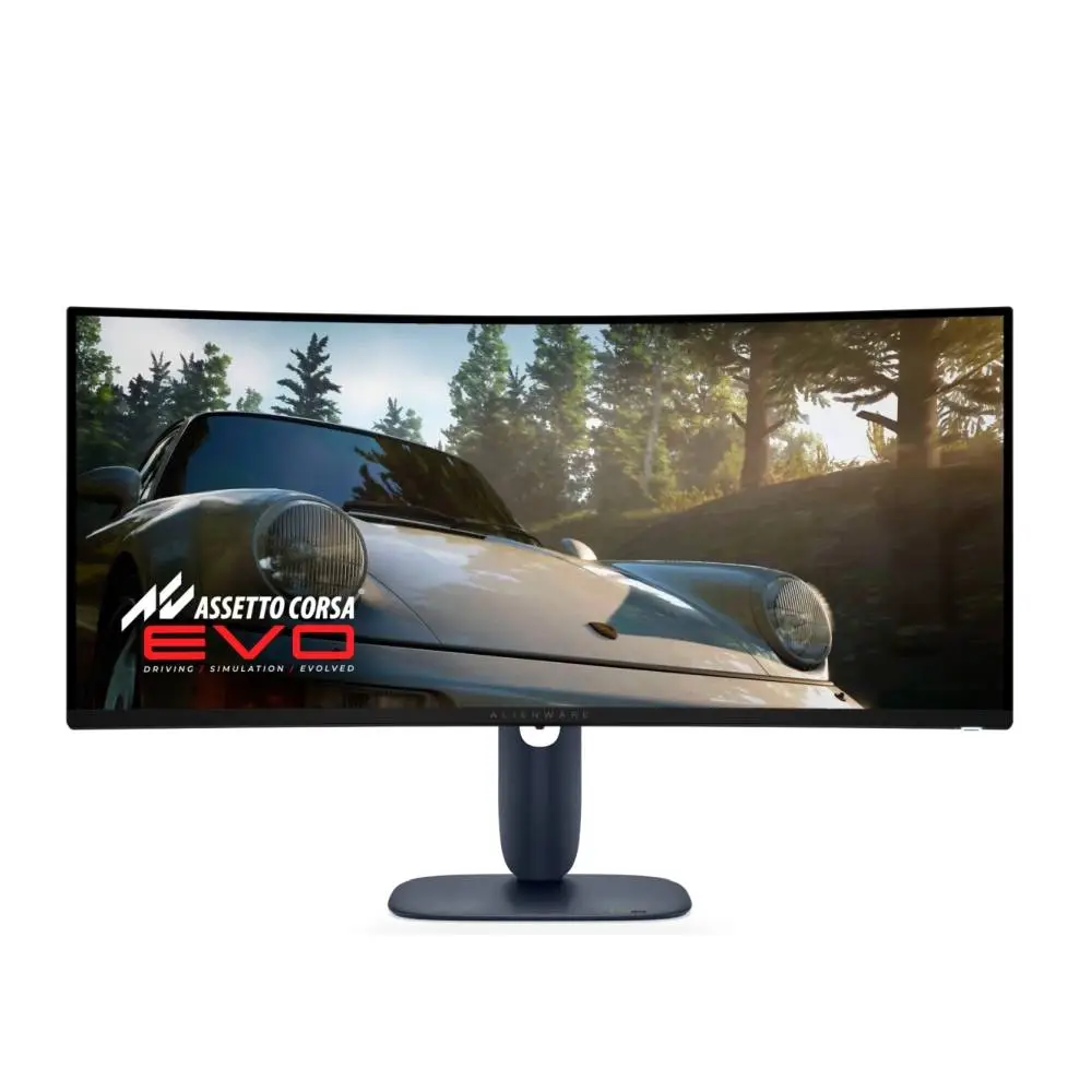 Монитор Dell Alienware AW3425DW, 34.2" CURVED QD-OLED, WQHD 3440x1440, 240Hz, 0.03ms GTG, HDR 400, NVIDIA G-SYNC Compatible, AMD FreeSync Premium, HDMI, DP, USB, PIP, PBP, Black