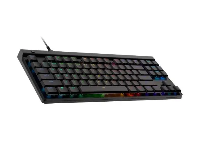 Геймърска Клавиатура Logitech G515 TKL Wired Gaming Keyboard Black, TACTILE - 920-014132