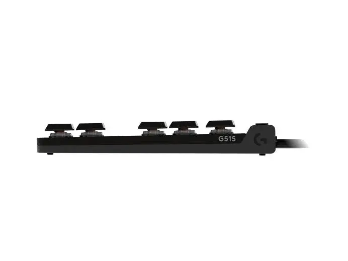 Геймърска Клавиатура Logitech G515 TKL Wired Gaming Keyboard Black, TACTILE - 920-014132