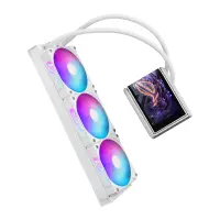 Охладител за процесор ASUS ROG Ryuo IV 360 ARGB White Edition 6.67" Curved AMOLED Display - 90RC01N2-B0EAY0