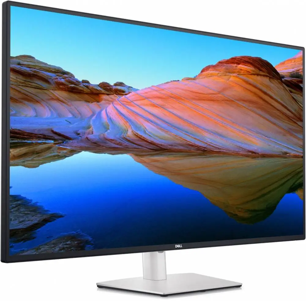 Монитор, Dell U4323QE, 42.5" UltraSharp AG, IPS, 4K (3840x2160), 60Hz, 5ms, 100% sRGB, 98% DCI-P3, HDMI, DP, USB-C Hub, USB 3.2, RJ-45, dual 8W speakers, Audio line-out, Black
