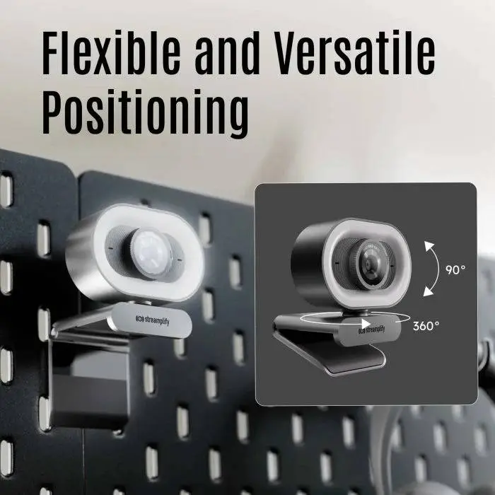 Streamplify стрийминг уеб камера Streaming Web Camera CAM PLUS - 1080p@60FPS, 2MP - SPCW-CLFH221.11