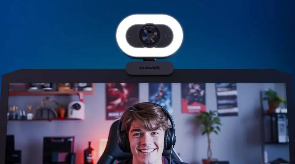 Streamplify стрийминг уеб камера Streaming Web Camera CAM PLUS - 1080p@60FPS, 2MP - SPCW-CLFH221.11