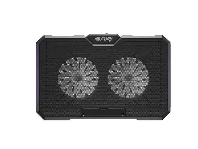 Охлаждаща поставка за лаптоп Fury Gunbai G3 Laptop Cooling Pad 14.1-17.3" 2 fans, RGB LED Light, 2 USB