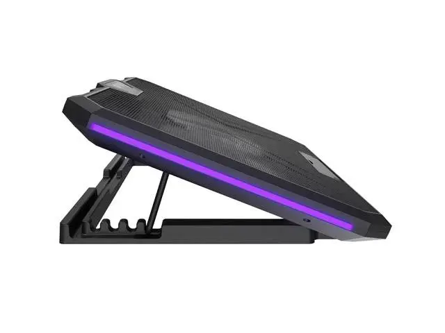 Охлаждаща поставка за лаптоп Fury Gunbai G3 Laptop Cooling Pad 14.1-17.3" 2 fans, RGB LED Light, 2 USB