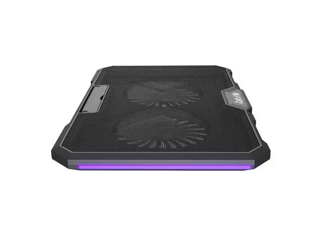 Охлаждаща поставка за лаптоп Fury Gunbai G3 Laptop Cooling Pad 14.1-17.3" 2 fans, RGB LED Light, 2 USB
