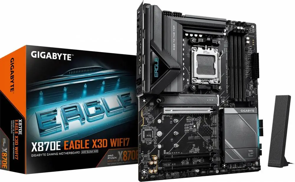 Дънна платка Gigabyte X870E EAGLE X3D WIFI7 AM5