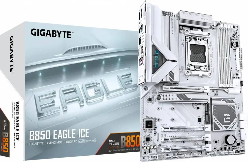Дънна платка Gigabyte B850 EAGLE ICE AM5
