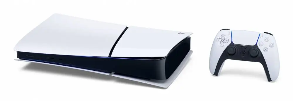 Конзола Sony PlayStation 5 Slim Edition 1TB SSD Wi-Fi White + Fortnite Blooming Chaos