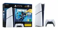 Конзола Sony PlayStation 5 Slim Edition 1TB SSD Wi-Fi White + Fortnite Blooming Chaos