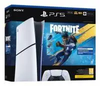Конзола Sony PlayStation 5 Slim Edition 1TB SSD Wi-Fi White + Fortnite Blooming Chaos