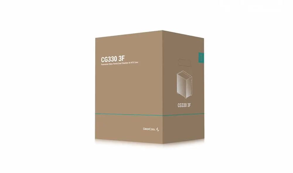 Кутия DeepCool CG330 3F ARGB Mini-Tower Case