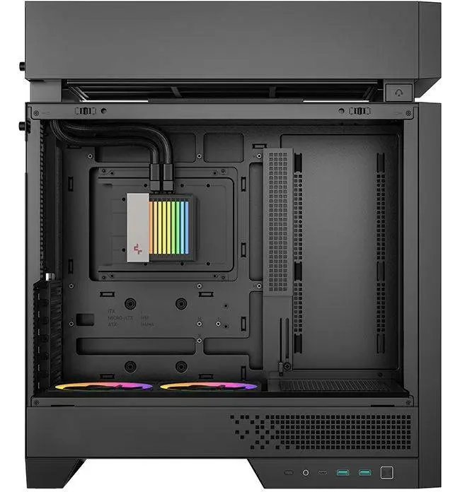 Кутия DeepCool CL660 Mid-Tower Case Black - R-CL6600-BKNNA0-G-1