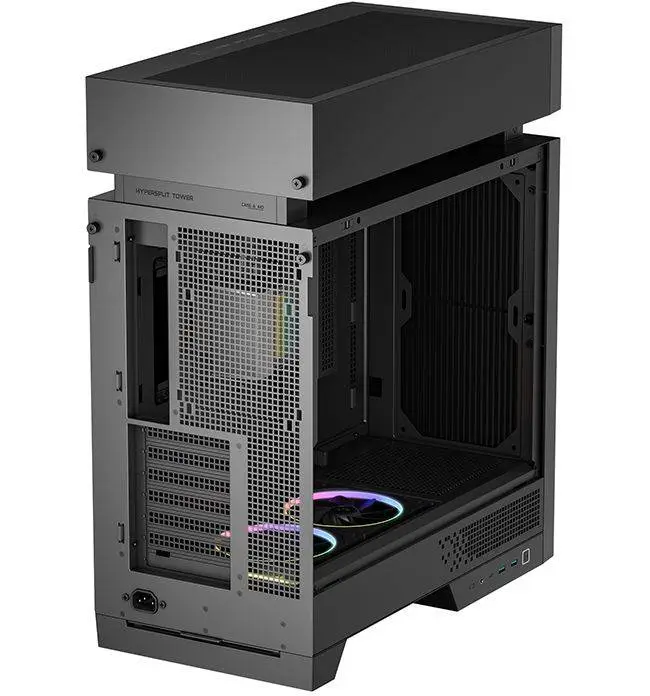 Кутия DeepCool CL660 Mid-Tower Case Black - R-CL6600-BKNNA0-G-1
