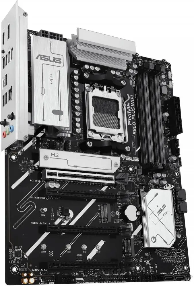 Дънна платка Asus Prime B850 Plus Wi-Fi + Asus Dual RX 9060 XT 16GB GDDR6