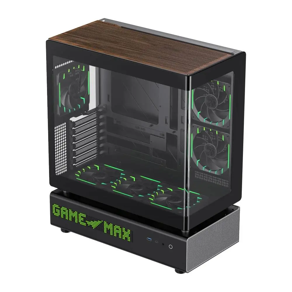 Кутия Gamemax N90 BG Case ATX ARGB, Modular Dual-Chamber